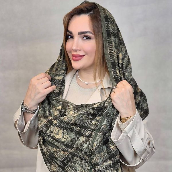 شال کریشه طرحدار پاییزه - مانتو پاتریس رشت