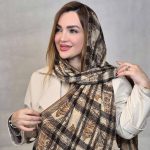 شال کریشه طرحدار پاییزه - مانتو پاتریس رشت