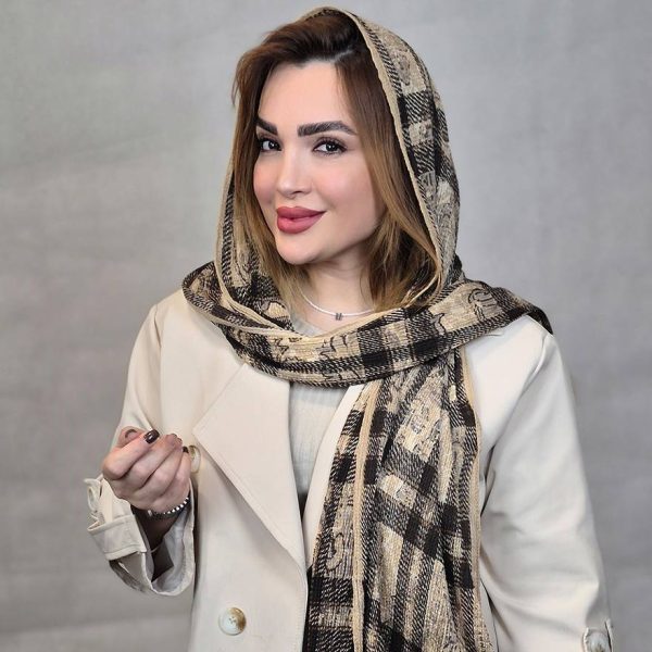 شال کریشه طرحدار پاییزه - مانتو پاتریس رشت