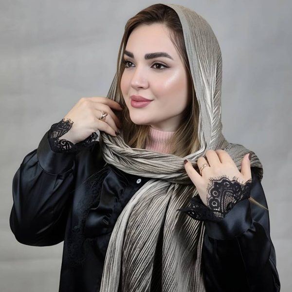 شال کریشه راه راه پاییزه