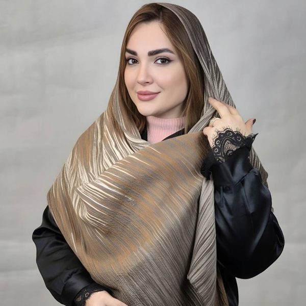 شال کریشه راه راه پاییزه