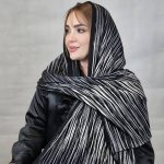 شال کریشه راه راه پاییزه