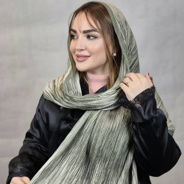 شال کریشه راه راه پاییزه