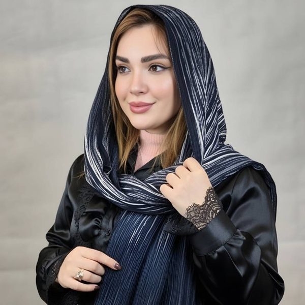 شال کریشه راه راه پاییزه