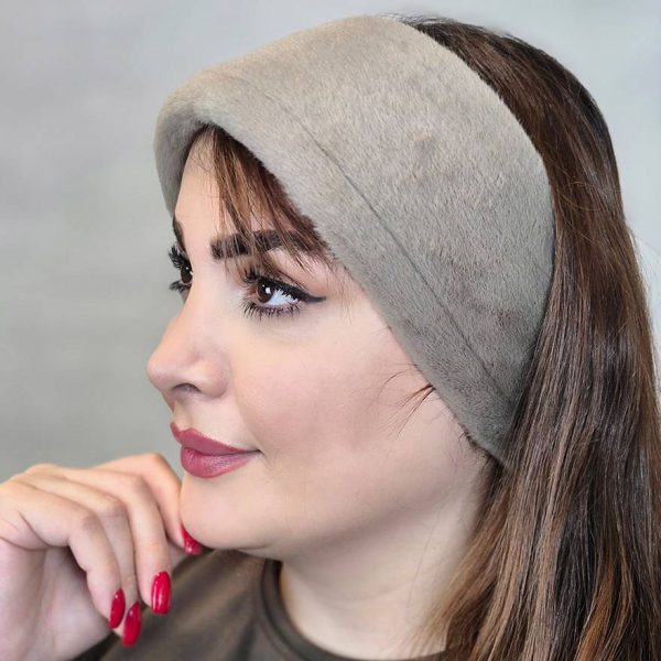 هدبند خز ساده - مانتو پاتریس رشت