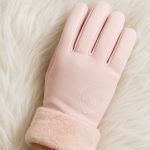 دستکش لبه خز - مانتو پاتریس رشت