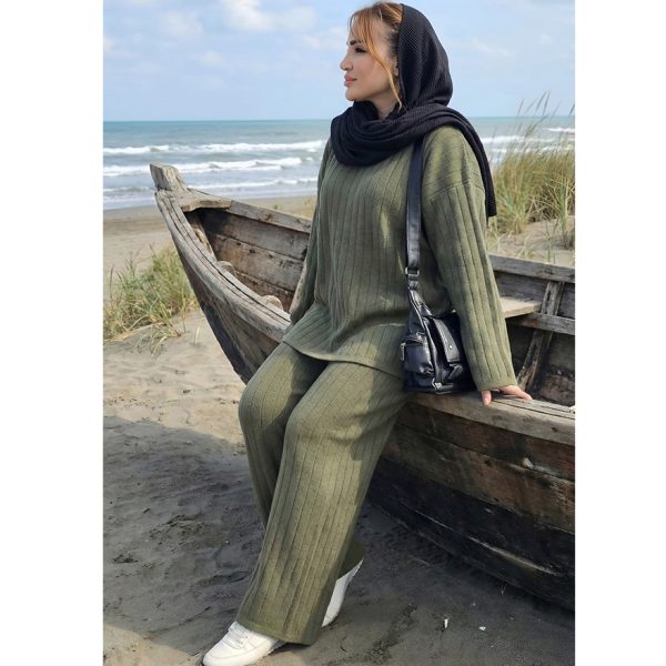 ست بافت ساده-رشت مانتو پاتریس