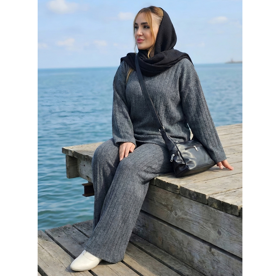 ست بافت ساده-رشت مانتو پاتریس