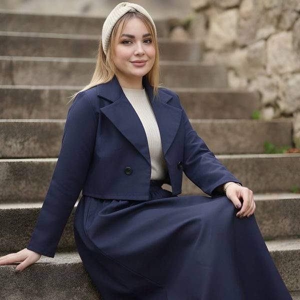 ست کت دامن پرشیا - مانتو پاتریس رشت