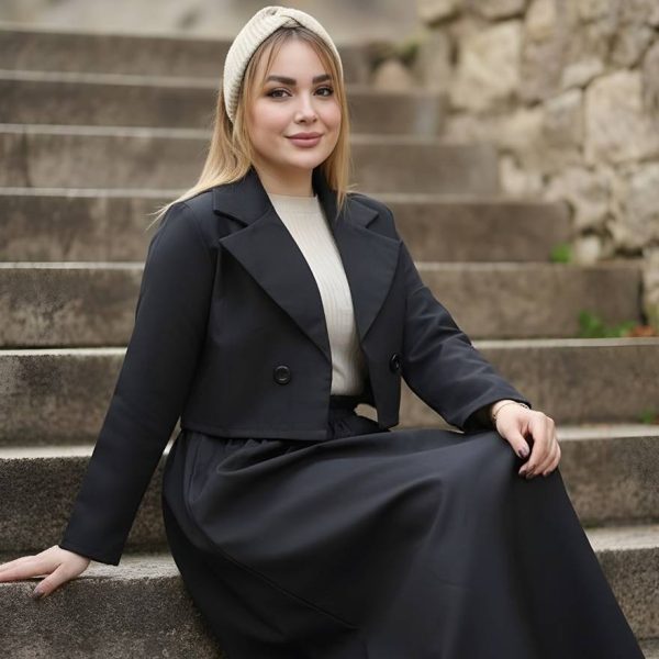 ست کت دامن پرشیا - مانتو پاتریس رشت