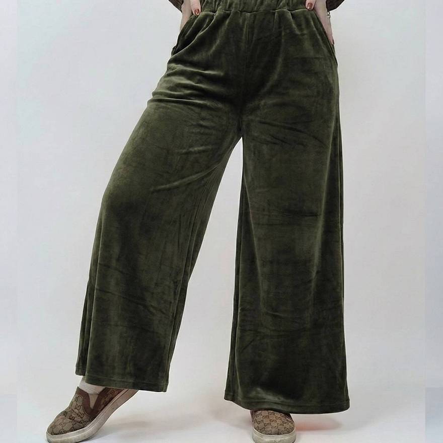 شلوار بگ مخمل - مانتو پاتریس رشت