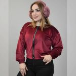 بامبر زیپی مخمل