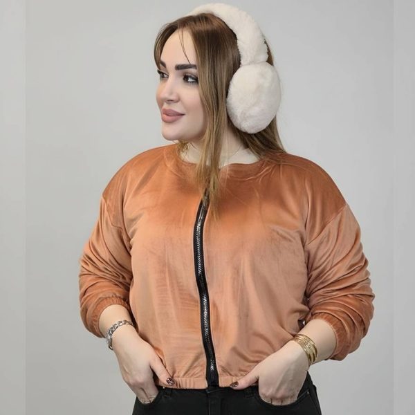 37400205-7 بامبر زیپی مخمل