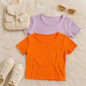 تیشرت کراپ ژور