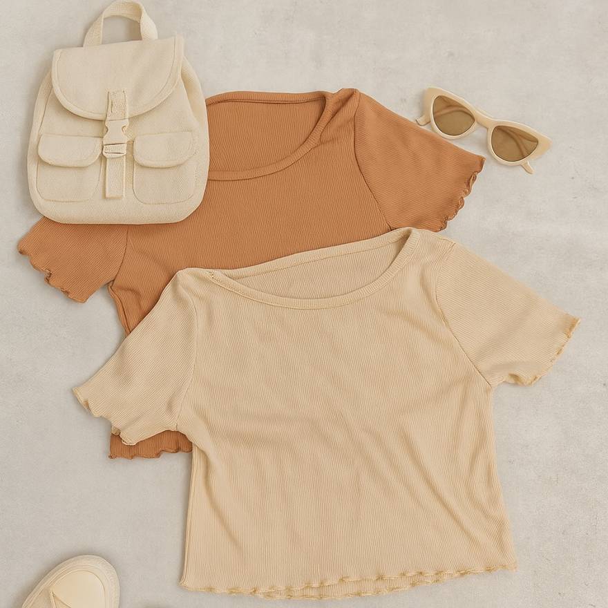 تیشرت کراپ ژور - مانتو پاتریس رشت