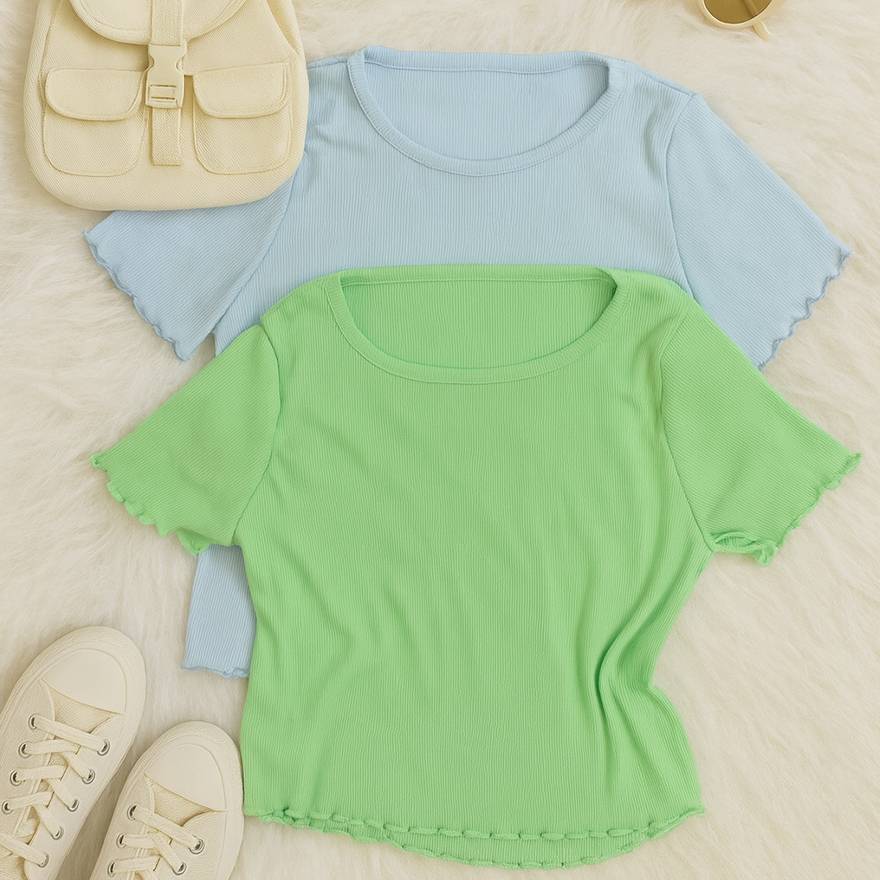 تیشرت کراپ ژور