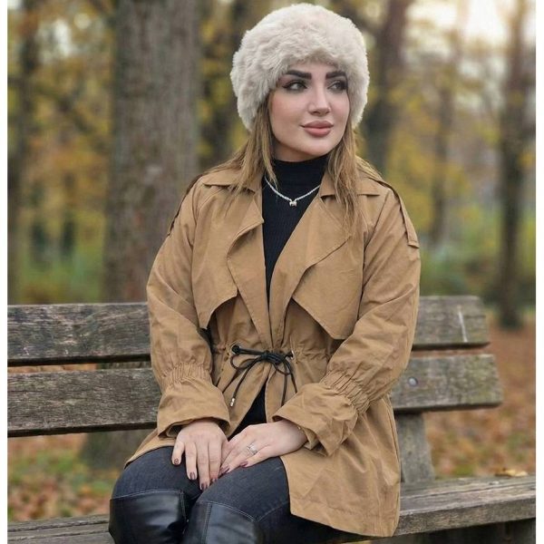 بارانی دو ژیله کتان زارا