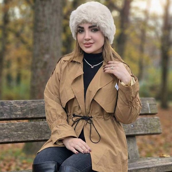 بارانی دو ژیله کتان زارا - مانتو پاتریس رشت