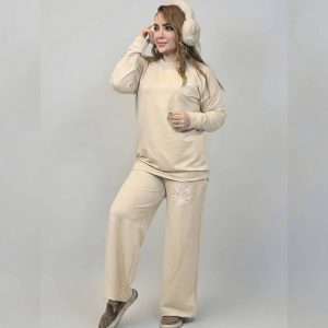 ست بلوز شلوار گلدوزی گوچی