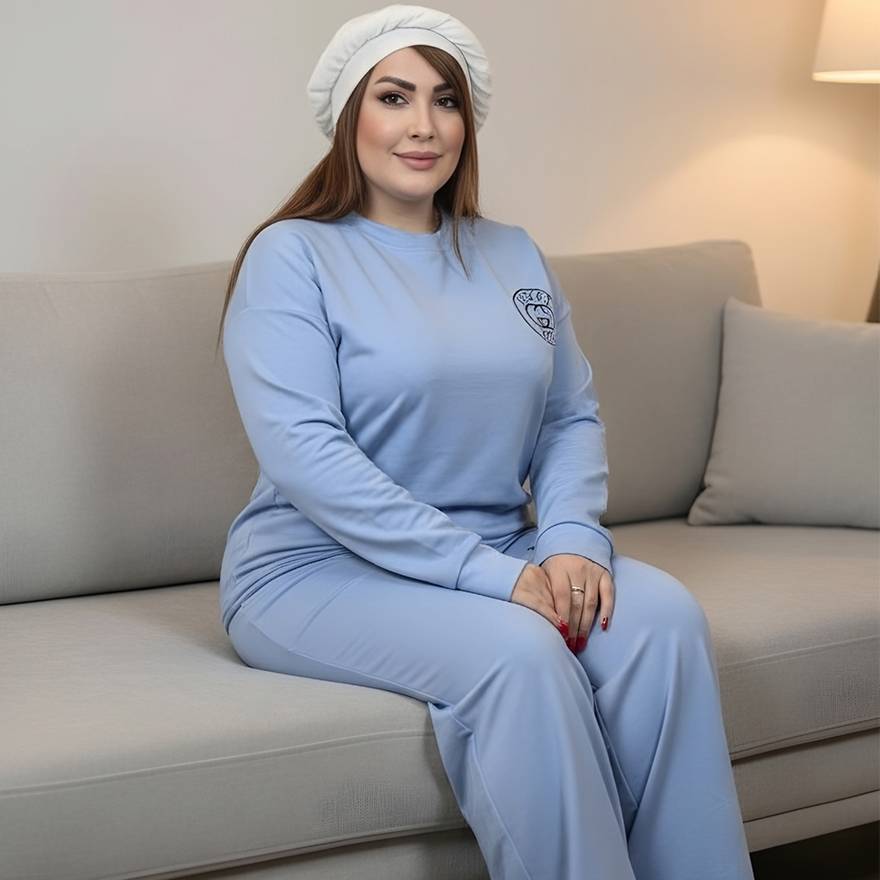 ست بلوز شلوار گلدوزی گوچی