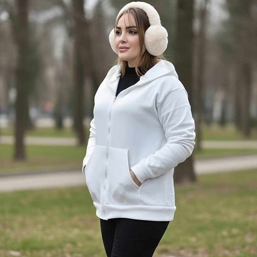 سویشرت دورس تو کرک رنگی - مانتو پاتریس رشت