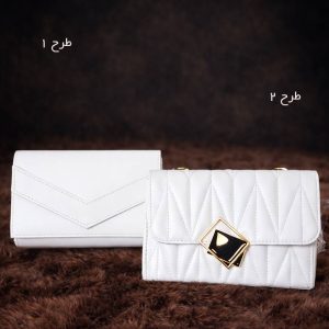 کیف دستی چرم سفید