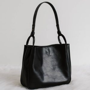 کیف شل دکمه طلایی