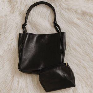 کیف شل دکمه طلایی - مانتو پاتریس رشت