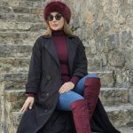 بارانی بلند 6 دکمه - مانتو پاتریس رشت