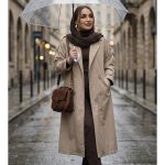 بارانی بلند 6 دکمه - مانتو پاتریس رشت