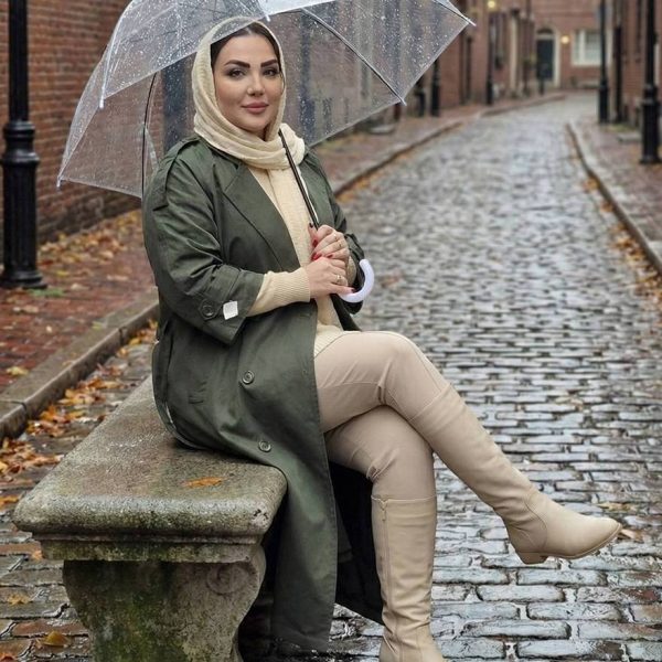 بارانی بلند 6 دکمه - مانتو پاتریس رشت