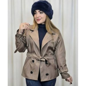 بارانی سگک دار کجراه - مانتو پاتریس رشت