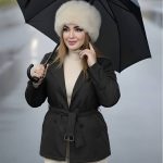 بارانی سگک دار کجراه - مانتو پاتریس رشت