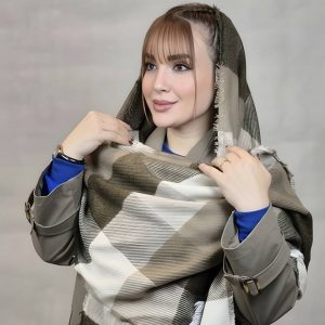 شال موهر چهارخونه