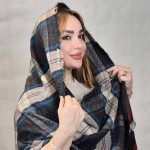 شال موهر چهارخونه