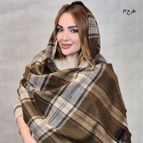 شال موهر چهارخونه