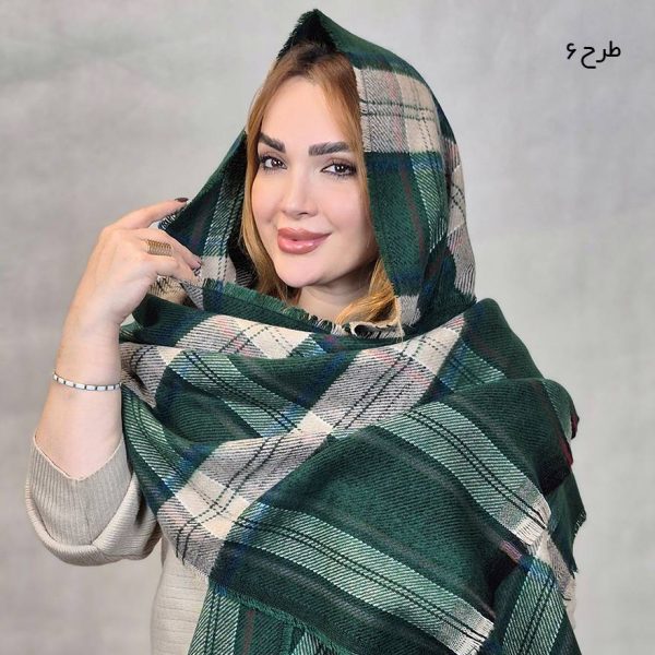 شال موهر چهارخونه