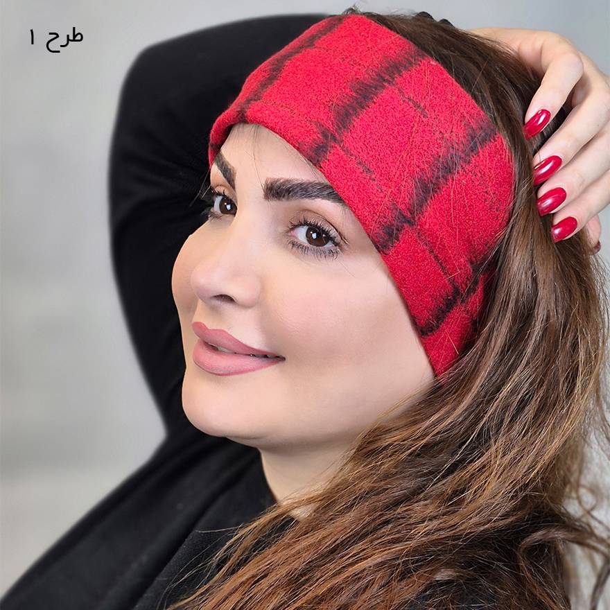 هدبند فوتر قرمز - مانتو پاتریس رشت