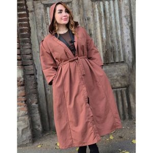 بارانی بلند کلاهدار- مانتو پاتریس رشت