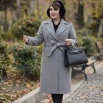 پالتو فوتر یقه امریکایی - مانتو پاتریس رشت